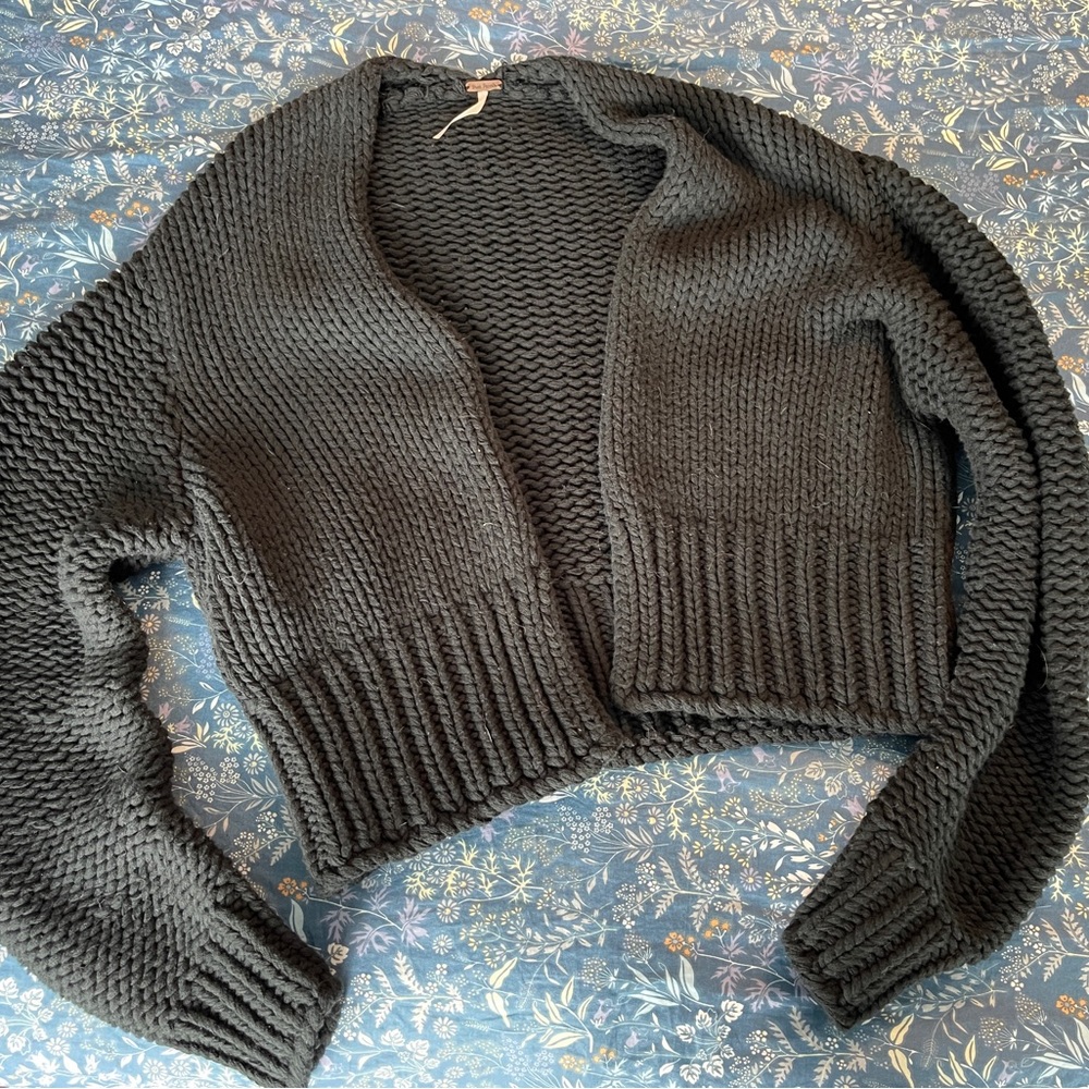 Free People Chunky Knit Sweater